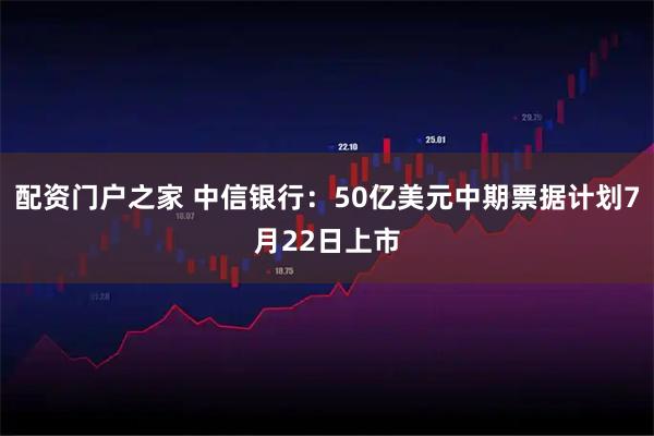 配资门户之家 中信银行：50亿美元中期票据计划7月22日上市